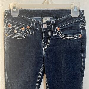 True Religion Women's Blue Boot Cut Jeans